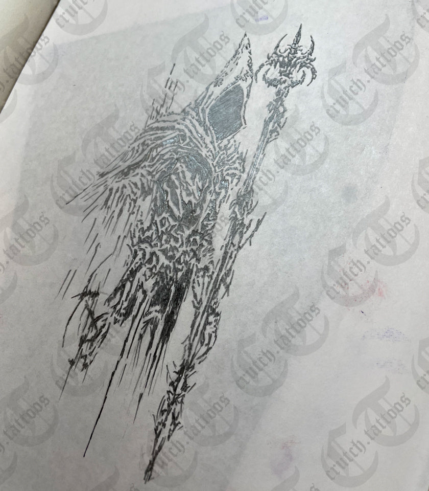 Dark Mode Tattoo Design 1