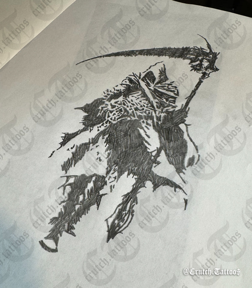 Dark Mode Tattoo Design 5