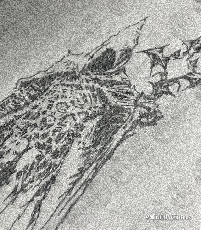 Dark Mode Tattoo Design 4