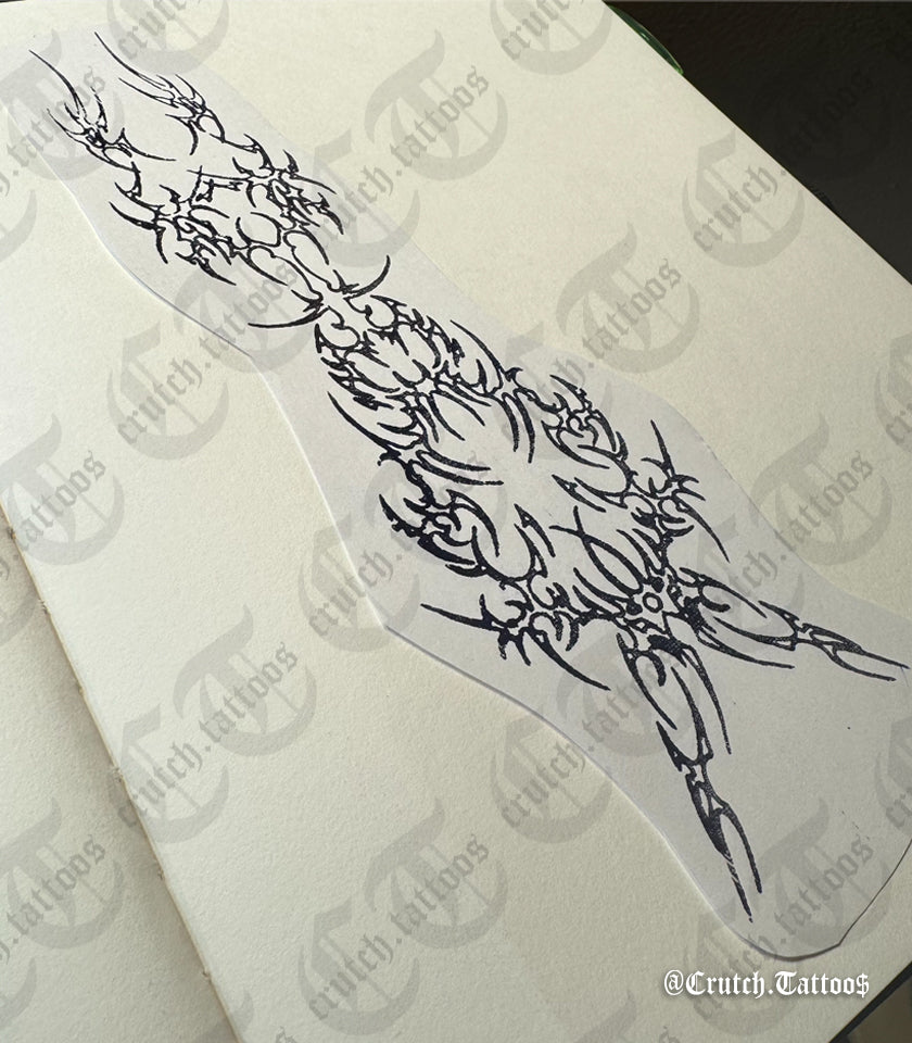 Dark Mode Tattoo Design 9