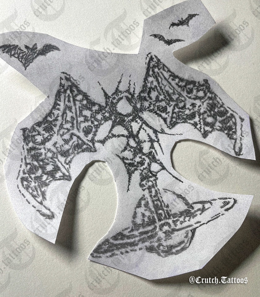 Dark Mode Tattoo Design 11