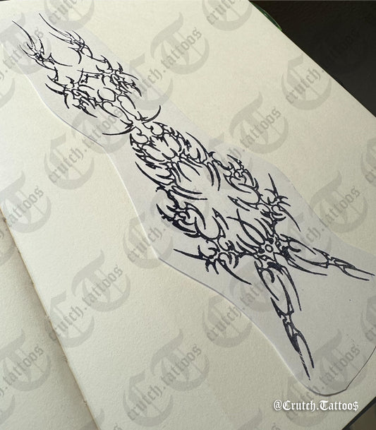 Dark Mode Tattoo Design 9